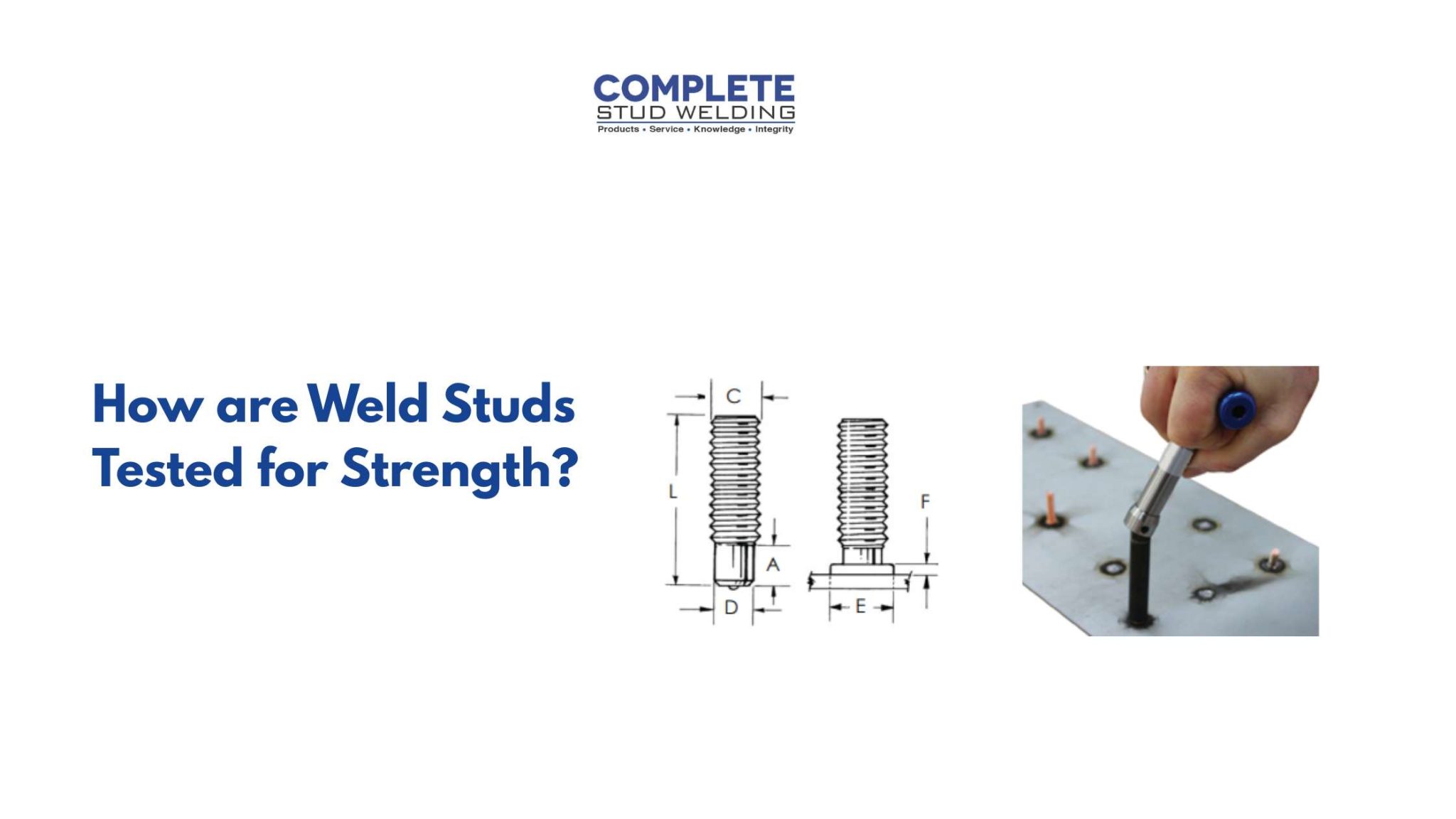 How are Weld Studs Tested for Strength